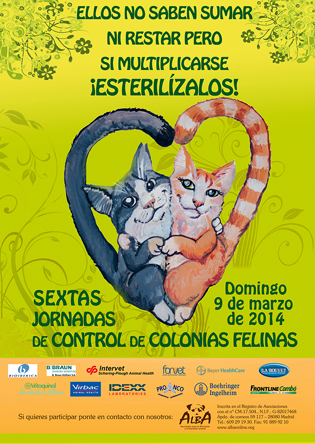 VI JORNADAS DE CONTROL DE COLONIAS FELINAS