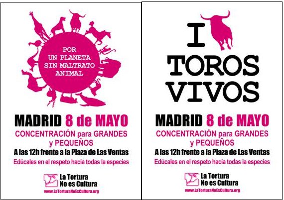 CONCENTRACIÓN CONTRA LA DECLARACIÓN DE LOS TOROS B.I.C. (Bien de Interés Cultural)